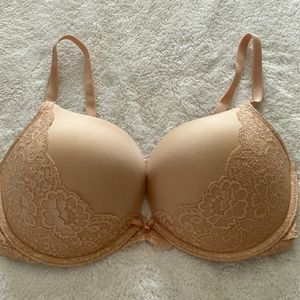 VS Dream Angels Plunge 36D Nude Like New WORN ONCE